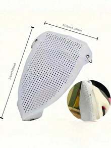 1/2 件装优质防烫熨斗罩 - 易于安装的蒸汽熨斗保护罩，适用于所有织物，配有收纳袋、整理袋和手提袋。 - 彩色 - 查看 10