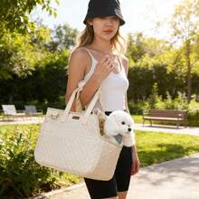 Breathable, Lightweight, Warm Pet Backpack For Autumn/Winter, Portable Hand-Held, Shoulder, Crossbody Bag For Pet Travel - Multicolor - View 11