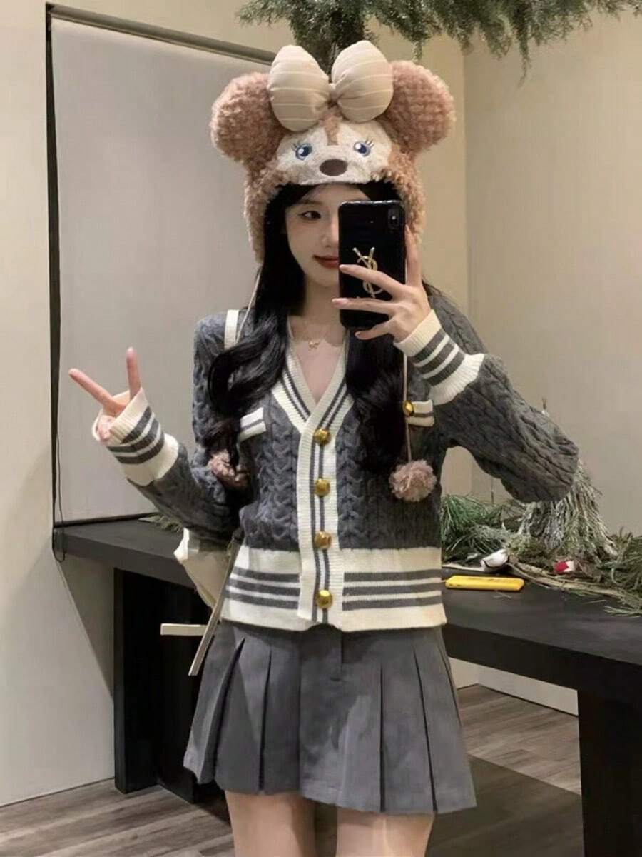 Women Sweaters - Grey - View 1