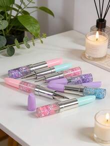 2支装唇线笔 – 中性色调，网络红人风情唇线笔，可爱学生唇线笔，学生专属的风情唇线笔，课堂奖励和奖品，派对礼品，课堂笔记，返校必备品，非常适合儿童节、教师节和其他庆祝活动。 - 黑色 - 查看 6