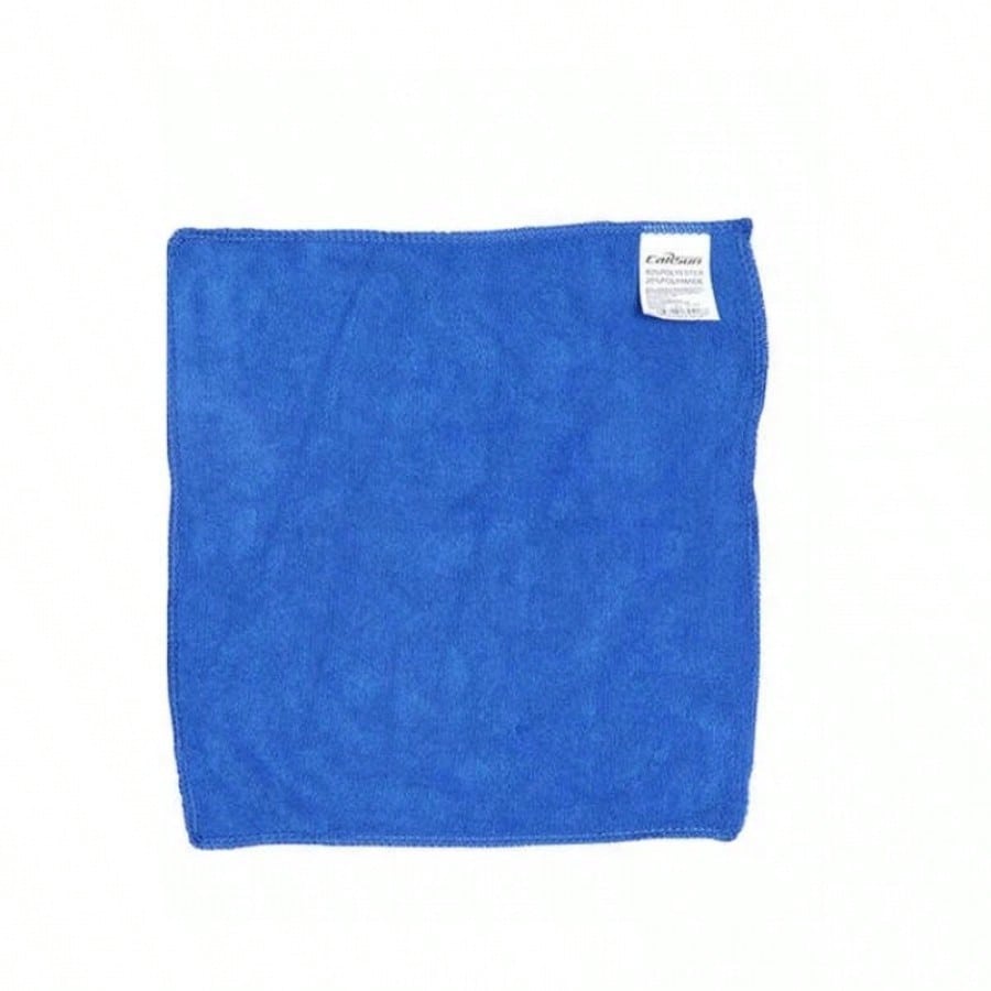 Toalla de Microfibra Premium 30x30 cm para Lavado de Coche - Paño de Limpieza Ultra Absorbente 300 GSM - Azul