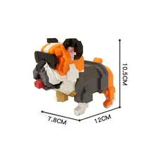 3D Puzzle Building Blocks Cartoon Dog Shapes, E.G. Schnauzer, Dachshund, Husky, Etc. Pet Dog Shaped Building Block Set. Birthday Gift. Room Decor. - Pack Bag 1 - View 9
