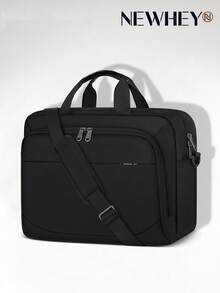 NEWHEY 15.6"/17.3" Laptop Bag For Men, Large Capacity 3-In-1 Business Briefcase Fits A4 Papers, Shock-Resistant, Suitable For Business, Travel, Work, School, Spring - Multicolor - View 11