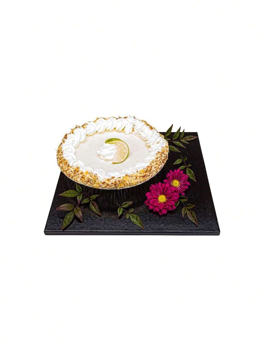 Pastry Tek - Tabla de pasteles de 12 pulgadas, 1 tambor duradero para tartas, bordes cubiertos cuadrados, base de papel negro desechable para cumpleaños, bodas o fiestas,40811325 - Azul - Ver 1