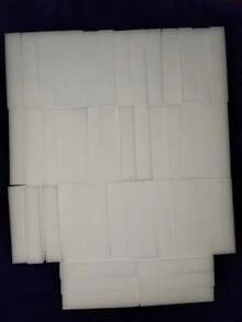 8/16/32/48 piezas Esponja mágica de limpieza, Almohadilla de limpieza de espuma, Esponja de limpieza multiusos para el hogar, Esponja para lavar platos, Adecuada para muebles, baño, bañera, fregadero, piso, pared, artículos de limpieza, herramientas del hogar, adecuada para escuela, cocina, baño, hogar - Blanco - Ver 14