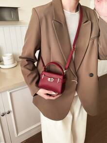 Minimalist High-Quality Mini Shoulder Bag, Fashionable Personalized INS Minimalist Crossbody Bag, Chic Handbag - Multicolor - View 10