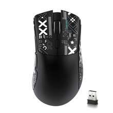 ATTACK SHARK R1 Wireless Gaming Mouse, 3-Mode Connection (2.4G/Wired/Bluetooth 5.2), 55g Lightweight Design, 18K DPI Optical Sensor, 20 Million Keystroke Lifespan, Ergonomic Design, Compatible With PC/Laptop/Windows System - Multicolor - View 14