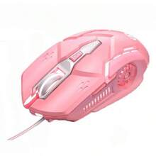 Gaming Mice - Pink - View 3