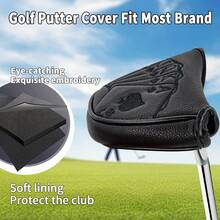 Poker Card J, Q, K Design Golf Club Headcovers, Golf Club Covers, Golf Club Headcovers - Fine Embroidery PU Material, Suitable For Most Golf Clubs, Best Gift Choice - Multicolor - View 7