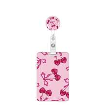 1 Set (Badge Clip + Card Holder) Cute Long Neck Goose Badge Reel, Pink ID Badge Holder, Practical Keychain, Nursing Accessories Clip With Name Tag Vertical ID Card Case, Suitable For Teachers, Students, Doctors, Nurses, Office Workers, Nurse's Day Gift (Pink Series) - Long Neck Goose - Multicolor - View 14