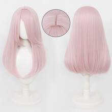 Karida 60cm/24inch Extra Long Straight Synthetic Hair Wig With Bangs, Colorful, Suitable For Daily Use, Cosplay, Halloween, Christmas, St. Patrick's Day And Other Costume Parties - Multicolor - View 118