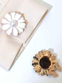 Bộ khuy măng sét hoa văn thời trang, bộ khuy cài áo nữ, trâm cài áo cao cấp, kẹp cà vạt đính đá, thích hợp sử dụng hàng ngày, quà tặng cho bạn bè, người yêu và gia đình. - hoa - Xem 6