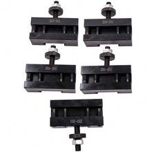 Quick Change Turning And Facing Lathe Tool Post Holder Set 5 PCS 250-201 - As Pic - View 4
