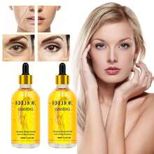 100毫升/瓶 人参精华液，适用于25岁以上女性，面部及眼部护理，保湿，促进胶原蛋白生成，抗衰老 - 多色 - 查看 1