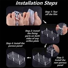 笔筒收纳架，铅笔蜡笔圆珠笔钢笔收纳架，笔展示架，中性笔筒，眉笔筒，化妆刷筒，眉刷筒，办公桌收纳架，文具收纳，化妆工具筒 - 彩色 - 查看 7