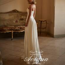 Elegant Sexy Off Shoulder Corset Pleat A Line Satin Formal Wedding Dress,Registry Office Dresses Bridal Gown,Evening Party Dress Birthday Party Dress Country Wedding,Romantic Church Ceremony Wedding Dress,Suitable For Wedding,Dating,Party,Singles' Party,Vacation,Formal Occasions,Dinner Dress,Prom Dress,Homecoming Dess,Cocktail Party,Wedding Guest Dress,Graduation - trắng - Xem 9