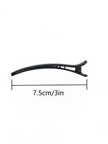 12pcs/Set Large Black Hair Clips, Suitable For Everyday Use ,Hair Styling Kit ,Hair Tool - Black - View 3