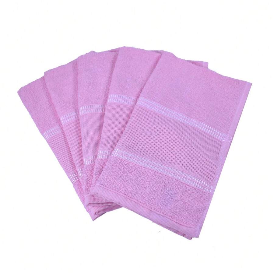Kit Of 24 Hand Towels For Embroidery, Rekint Perfect Style - Light Pink - View 1