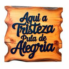 Placa Decorativa 32cm Área Churrasqueira Bar Gourmet - MDF 3mm Rústico - Vários Modelos - CC-13 - Visão 1