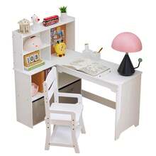 Kids Tables & Chairs - White - View 6