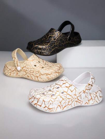 男女通用透气洞洞鞋，减震防滑，静音，多功能，室内外皆宜，四季皆可穿着。