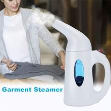 150ml Capacity Portable Handheld Garment Steamer, Fabric Wrinkle Remover For Home, Office And Travel - White - View 1