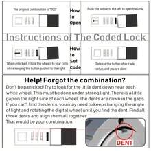 1个带透明钞票口袋的密码保护现金收纳钱包 - 彩色 - 查看 7