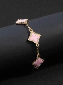 新款四叶草手链，送给朋友的礼物，情人节，圣帕特里克节 - 1 - 查看 5