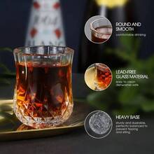 1. OZ Tequila Shot Glasses Heavy Base Shot Glass, Cordial Glasses - 4 - View 5