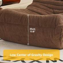 Juegos de la sala de estardV Silla unto a la cimenea sofa de piso sin azos de mediados de  silla de sn de piso de terciopelo carmesi p suave sofa de es para sala de estar dormito y oficinaLiving Room Sets - Mandarina - Ver 2