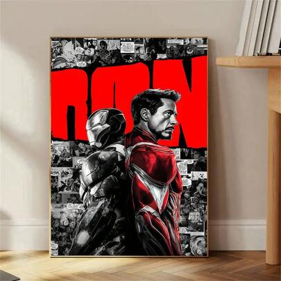 1张经典艺术海报，美国电影风格墙画，适合客厅、卧室和家居墙面装饰，送给电影迷的礼物，无框。