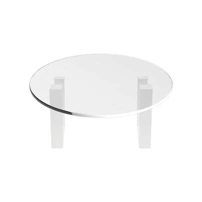  YUNRUX Tischbeine, Metall, Weiß, 2 Stück, Tischlaufer/Tischrahme für Kaffeetisch, Esstisch, Schreibtisch, Bank, Möbelfüße, Größe: 43 x 40 cm