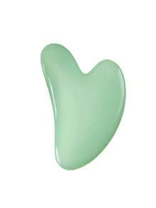 Natural Jade Gua Sha Massage Board, Rose Quartz Gua Sha Scraping Board, Jade Facial Massage Tool, Gua Sha Massage Tool Suitable For Face, Neck, Back And Body - 綠色 - 查看 11