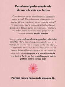 Libro "Abraza la niña interior que fuiste" (Marta Segrelles, sanación del niño interior, heridas emocionales de la infancia, auto estima y amor propio, repetición de patrones emocionales) - Libro único - Ver 3