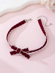 时尚蝴蝶结领口优雅领型，适合日常穿着、盛装打扮、派对活动（不含礼盒） - 項圈 - 查看 8