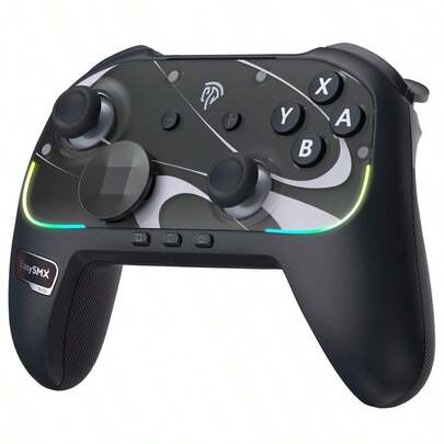 S10 Controller For Switch 2 Switch PCOne Key Wakeup, TMR AntiDrift Joystick, Mechanical Buttons, 6 Axis Gyro, Bluetooth Switch Controller With RGB Amp Swappable DPad