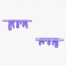 2 kệ treo tường acrylic màu tím - Kệ trưng bày gắn tường hiện đại, có thể dùng để trưng bày ảnh, cây cảnh và đồ trang trí, không cần lắp ráp, phù hợp cho phòng khách, phòng ngủ, văn phòng, có thể dùng làm khung ảnh, trang trí hiện đại, thiết kế tối giản, trang trí phòng, trang trí tối giản, chất liệu nhẹ, phù hợp cho người yêu cây cảnh, kệ treo tường. - Nhiều màu - Xem 4