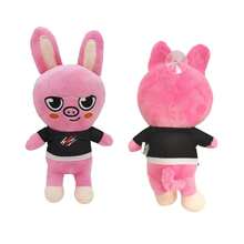 2026 Special Offer Cute Stray Skzoo Plush Toy Funny Stuffed Animal With T-Shirt Fan Meeting Doll. - 粉色 - 查看 6