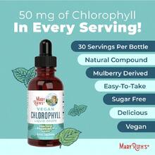Mary Ruth's Vegan Chlorophyll Liquid Drops - Non-Diluted Liquid Chlorophyll - Mulberry Derived Supplement - Non-GMO - Delicious Minty Flavor - 2 Fl Oz - 1 chai - Xem 3