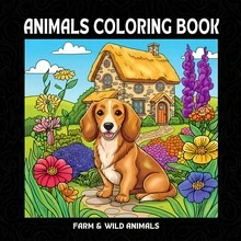 GDTME 1. 腊肠犬涂色书：适合感恩节、新年、生日、开学季等各种场合，可作为礼物送给家人、朋友、爱人和青少年。内含可爱插图和厚实的亮面纸张，尺寸为7.9 x 7.9英寸。也是世界读书日、母亲节和父亲节的绝佳礼物。 - 動物 - 查看 22