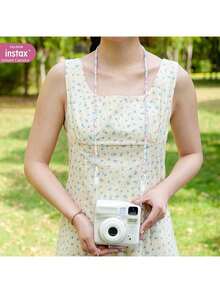 FujiFilm Mini SE立拍立得相機 3吋相紙自動曝光 便攜機身自備自拍鏡 記錄生活即刻呈現 - 白色 - 查看 4