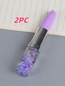 2支装唇线笔 – 中性色调，网络红人风情唇线笔，可爱学生唇线笔，学生专属的风情唇线笔，课堂奖励和奖品，派对礼品，课堂笔记，返校必备品，非常适合儿童节、教师节和其他庆祝活动。 - 黑色 - 查看 14