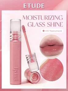 ETUDE 伊蒂之屋修护润色唇彩 - 高光泽、不粘腻、滋润唇部彩妆，Y2K风格玫瑰色，适合派对、日常、节日、圣诞礼物，玫瑰女孩的最佳魅力色，返校季、婚礼新娘、夏季、情人节、假期 - #05 Mauvement - 查看 1