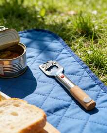 ABRIDOR DE GARRAFA DE LATA INOX - Prata - Visão 1