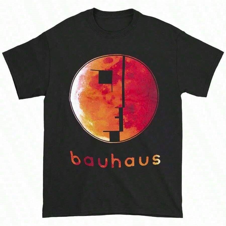 Men's Bauhaus Blood Moon Slim Fit T-Shirt Small Black - 黑色 - 查看 1