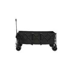 Break 220 LB Folding Extension, Heavy-Duty 300-Liter Folding Multi-Functional Garden Cart With Large All-Terrain Beach Wheel And Drink Holder. Blake - Black - View 8