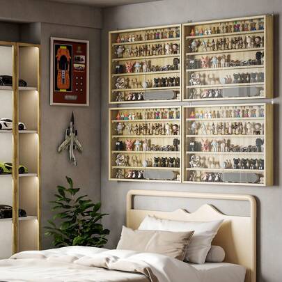 HOMCOM Vitrines de exposição