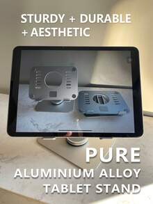 Pure Aluminum Alloy Flat Plate Bracket, 360-Degree Rotation, Foldable, Solid And Durable, Beautiful - Multicolor - View 4