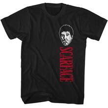 Scarfaces AL PACINO 'sie T-Shirt  Photo Black Cotton - 5XL - Style 5 - View 1