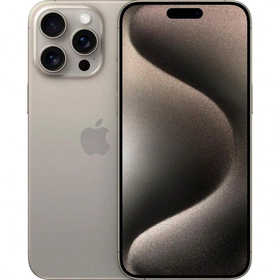 Refurbished Apple IPhone 15 Pro Max A2849 (Fully Unlocked) 512GB Natural Titanium (Grade B) - 天然鈦-B級 - 查看 1